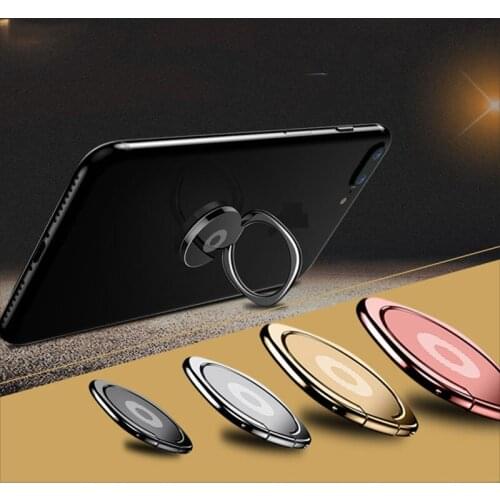 Fashion Finger Ring Holder For iphone X 6 7 8 plus Stand Mount Support 360 Degree Rotation For Samsung Smartphone