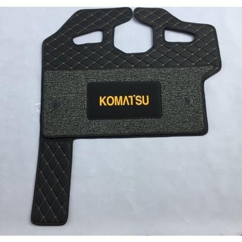 Komatsu excavator pad pc130 160 200 210 300 360-7 new excavator pad cab carpet cab floor glue