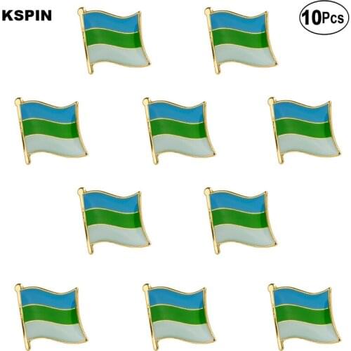 Republic of Komi Lapel Pin Flag badge Brooch Pins Badges 10Pcs a Lot