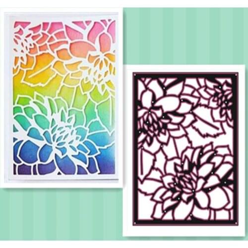 Craft metal cutting dies cut die mold 3D flower card frame Scrapbook paper craft knife mould blade punch stencils die