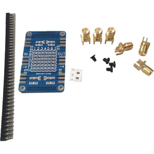 TOP NanoVNA Testboard Kit Durable Accurate Network Analysis Test Board Demo Board High Quality Development Board