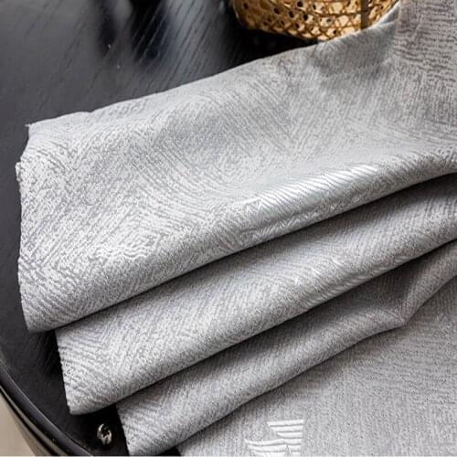 Modern Simple American Cotton and Linen Printed Fabric Window Curtain Suitable for Bedroom Kitchen Living Room