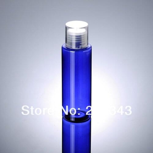 100ml BLUE/TANSPARENT/WHITE PET BOTTLE or blue toilet water bottle or lotion bottle