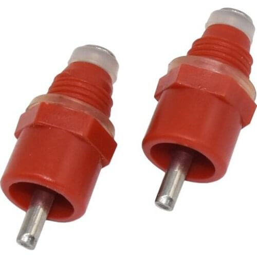 100 pcs Red Spring Type Chicken With Nipple Drinking Water Drinking Fountain Mouth Water Poultry Farming Equipment drinker