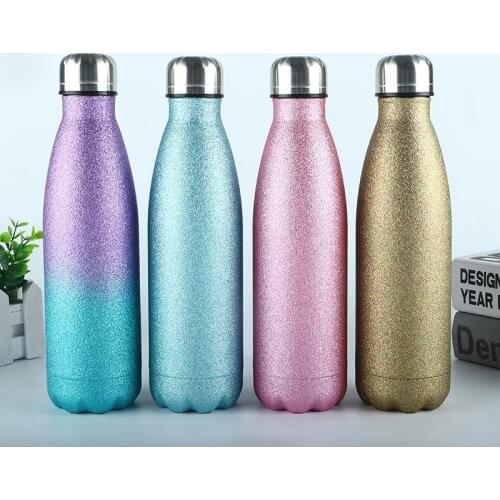 500ml Double-Wall Thermos Insulated Vacuum Flask Stainless Steel Water Bottles Gym Sports Thermoses Cup Therm Portable Thermoses
