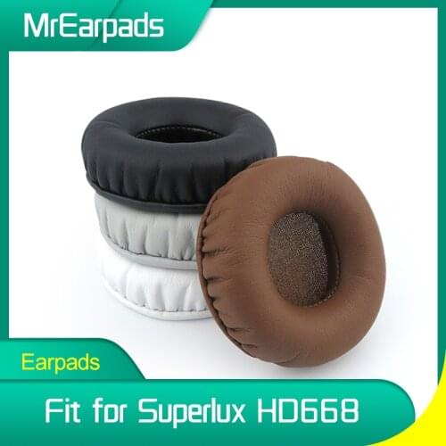 MrEarpads Earpads For Superlux HD668 HD668B Headphone Headband Replacement Ear Pads