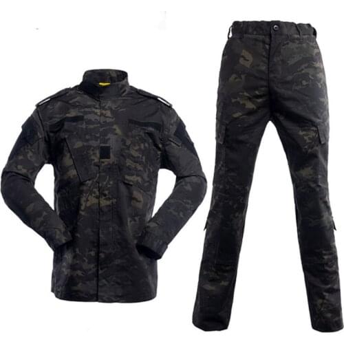 Multicam Black Military Uniform Camouflage Suit Tatico Tactical Military Camouflage Airsoft Paintball Equipment Clothes