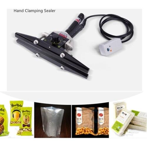 FKR400 220V hand Impulse Sealer Heat Sealing Aluminum Foil Bag Closer Sealer Sealing Machine sealing length 400mm