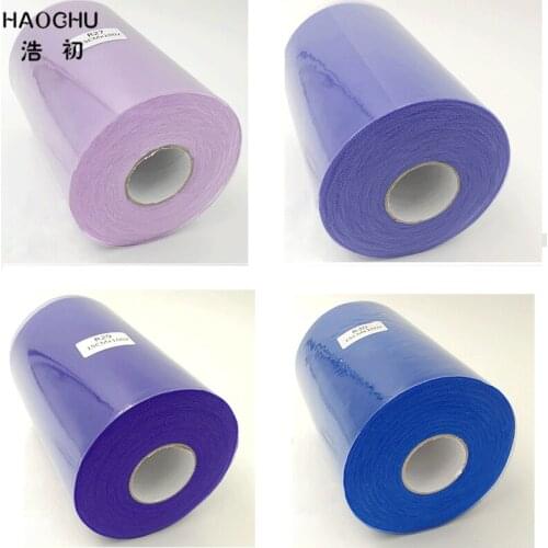 HAOCHU 50yd Wedding Organza Roll Sash Fabric For Chair Cover Bows Soft Swags Christmas Party Table Runner Home Baby Shower Decor