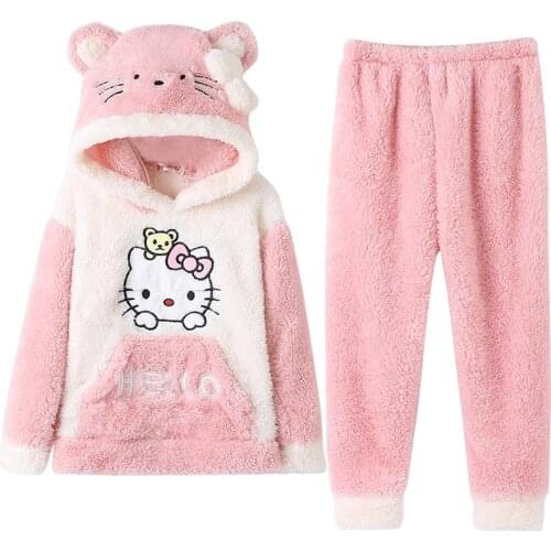 Пижамы для девочек Hello Kitty China At AliExpress
