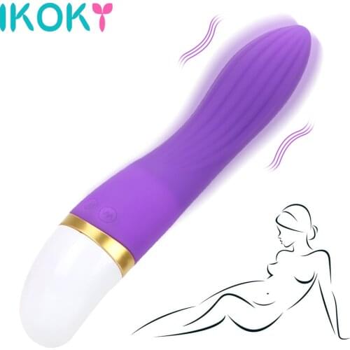 IKOKY G-Spot Vibrator Sex Toys For Woman 12 Frequency Wand Female Masturbator Clitoris Stimulator Adult Products