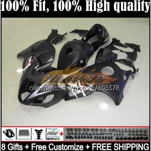 Injection For SUZUKI GSXR1300 Hayabusa 2008 2009 2010 2011 2012 2013 21CL.162 flat black GSXR 1300 CC 14 15 16 17 18 19 Fairing