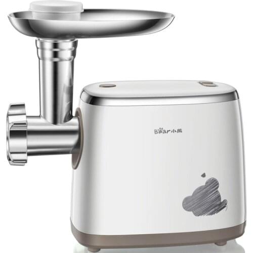 Bear 220V Food Processors Electric Stainless Steel Household Multifunctional Meat Grinder with Sausage Machine Blender