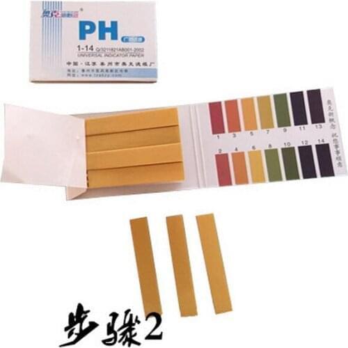 By dhl 500pcs 80 Strips/pcs Full PH Meter PH Controller 1-14st Indicator Litmus Paper Water Soil Kit pH test strips