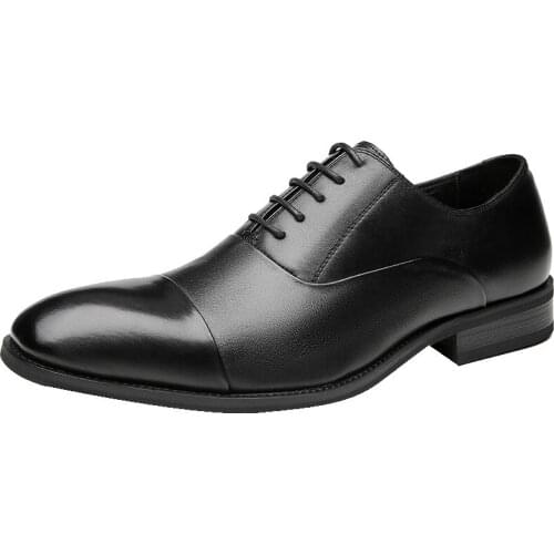 Top Quality Men Shoes Lace-Up Formal Casual Business Wedding Shoes Size 38-46