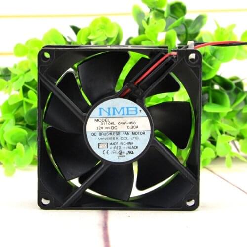 New original 3110KL-04W-B50 8025 12V 0.30A 8CM double ball fan