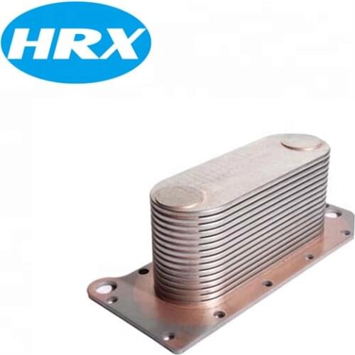 Engine spare parts oil cooler 281-7039 for sale