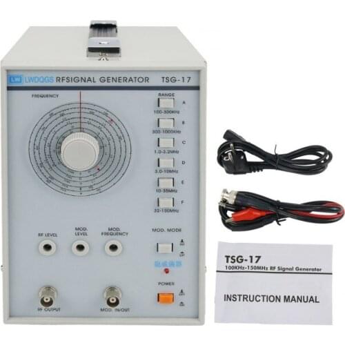 RF Radio Frequency 100KHz-150MHz 220V High Frequency Signal Generator