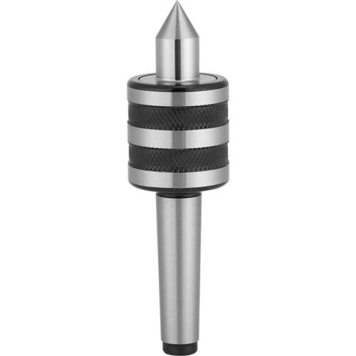 Precision MT2 Live Center Morse Taper Triple Bearing Lathe Centering Tool Rotary Tool Milling Taper Metal Work Lathe Tool