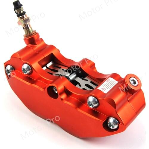 Motorcycle Universal Four Piston Disc Brake Caliper Pump Cylinder Racing Accessories For Honda Kawasaki Suzuki AdeLin ADL12