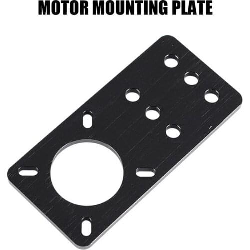 1pcs Anodized Aluminum Motor Mount Plate NEMA 17 Stepper Motor For Reprap 3D Printer Openbuilds Builds Parts