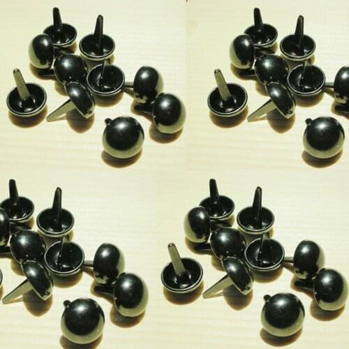 12mm round purse feet purses gunmetal 1000 pieces