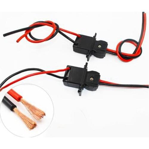 2PCS Electric Tricycle Drawing Car Charger Socket Plug Male and Female Accessories