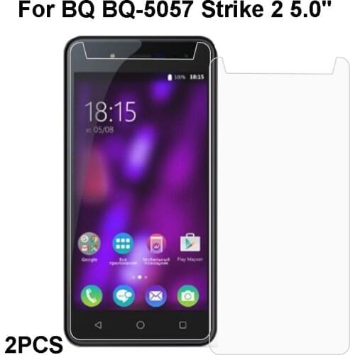 2PCS Screen Protector Tempered Glass For BQ-5022 5340 5522 5057 5521 2.5D 0.26mm 9H Screen Protector Film Cover