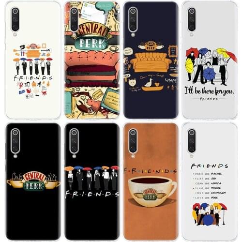 Friends TV Show Series Sitcom Phone Case For Xiaomi Redmi Note 9s 8T 8 7 6 6A 8A 5 Pro Mi 9 8 CC9 10 K30 K20 F1 5X 6X Cover Coq