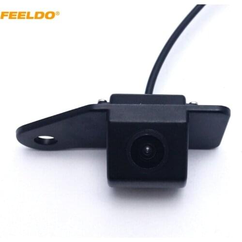FEELDO Car Reversing Rear View Camera For Mitsubishi Outlander Sport ASX RVR 2011~2015 Waterproof