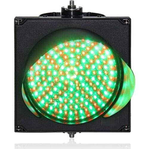 AC85-265V bi red green color in one unit 200mm diameter PC housing LED traffic signal light