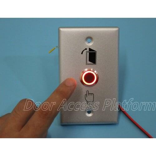 IP67 Outside Waterproof+Weatherproof Metal case Exit button door locker button, Access control button,Door openning exit release