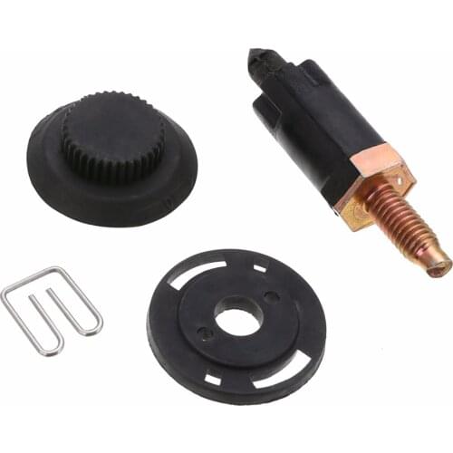 Black 8pcs Engine Cover Bolt Bonnet Hood Clip Kit For Peugeot 307 406 Citroen Interior Accessories