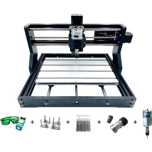 Laser Engraver Engraving Cutting CNC Router Machine 3018 Pro GRBL ER11 3 Axis PCB Milling Laser Engraver Laser Master 0.5W-15W