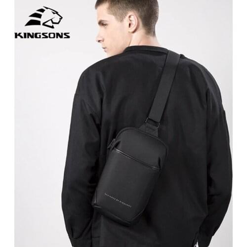 2021 Hot Sell Fashion Ultra-thin Waterproof Men Chest Bag Multifunction Crossbody Bag Male Short Travel Anti-theft Phone Pocket