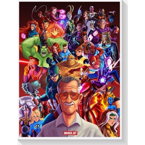 Avengers EndGame Canvas Poster Marvel Movie Poster Canvas Wall Art Home Canvas Painting Cuadros Gift for Living Room Home Decor