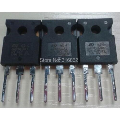 STGW30NC60WD GW30NC60WD GW30NC60 30NC60 10PCS/LOT ORIGINAL Free Shipping Electronic Components kit
