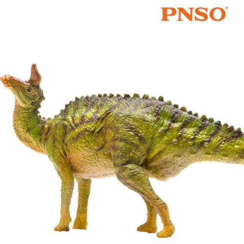 PNSO Tsintaosaurus Figure Hadrosaurus Tsintaosauras Dinosaur Collector Animal Decor Kid Toys Science Art Model Birthday Gift