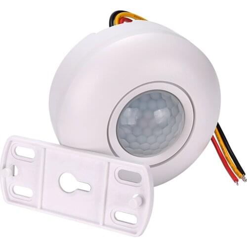 Ceiling Type Human Infrared Sensor Switch 220V Corridor High-power LED Light Intelligent Delay Switch
