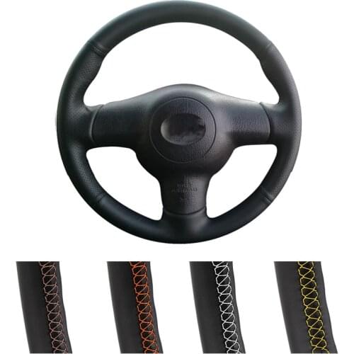 DIY Customized Car Steering Wheel Cover For Toyota Corolla 2004-2006 Caldina 2002-2007 RAV4 (US) 2005 Auto Leather Steering Wrap
