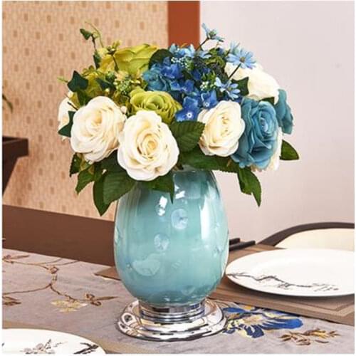 European style home living room porch ceramic vase, home office restaurant bar desktop decoration, wedding decoration gift