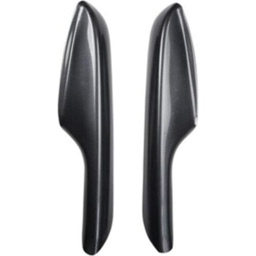 For Chevrolet TRAX mahogany carbon fiber grain HIPS modified interior accessories Armrest stickers 2014 2015 2016 left-hand driv