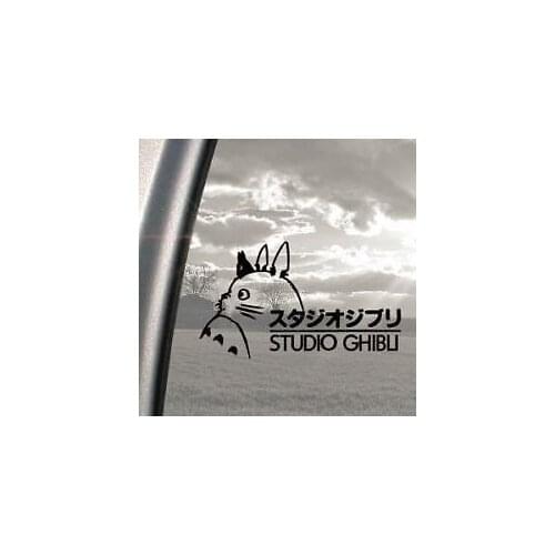 Studio Ghibli Decal Sticker 20cm black x1