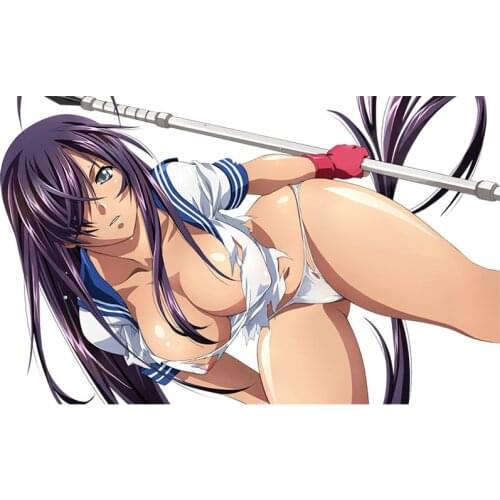 Super Sexy Car Stickers Anime JDM Unchou Kan'u Creative Car Sticker Accessories Vinyl Motorcycle Windshield Car Styling Decal