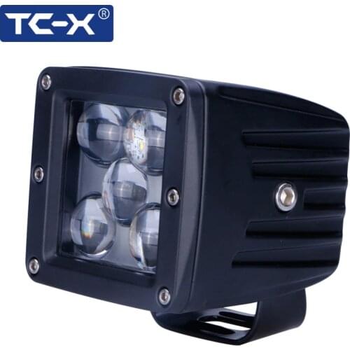 TC-X 5D LED Spot PTF tumanki Light for Auto 6000k Long Distance 12/24V Vehicle SUV Motorcycle Offroads Truck Work Light External