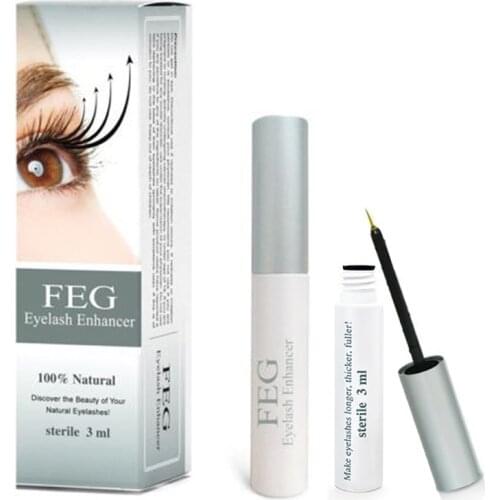 FEG Eyelash Enhancer Eye Lashes Growth Serum Natural Medicine Treatment Mascara Eyelash Serum Lengthening Eyelash Growth