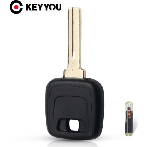 KEYYOU Replacement Car Key Shell Case For VOLVO S40 V40 850 960 C70 S70 V7 D30 XC70 XC60 Transponder Key Case With ID48 Chip