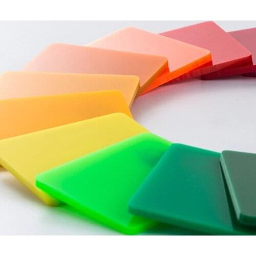 Factory colorful decorative high gloss uv acrylic sheet China plastic sheet