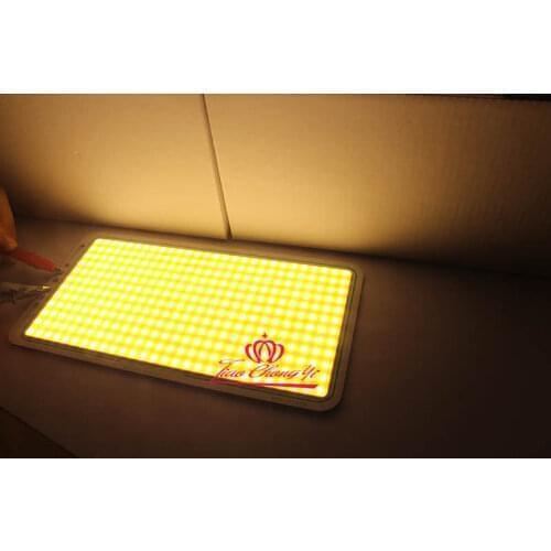 160W 336led chip Strip FLIP Module panel light 220 X 112MM Warm white cob LED TUBE Camping