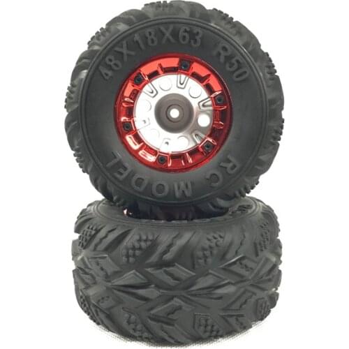 2PCS Remote Control Model Tires 12MM Tires For FY-CL02 Rubber Wheels